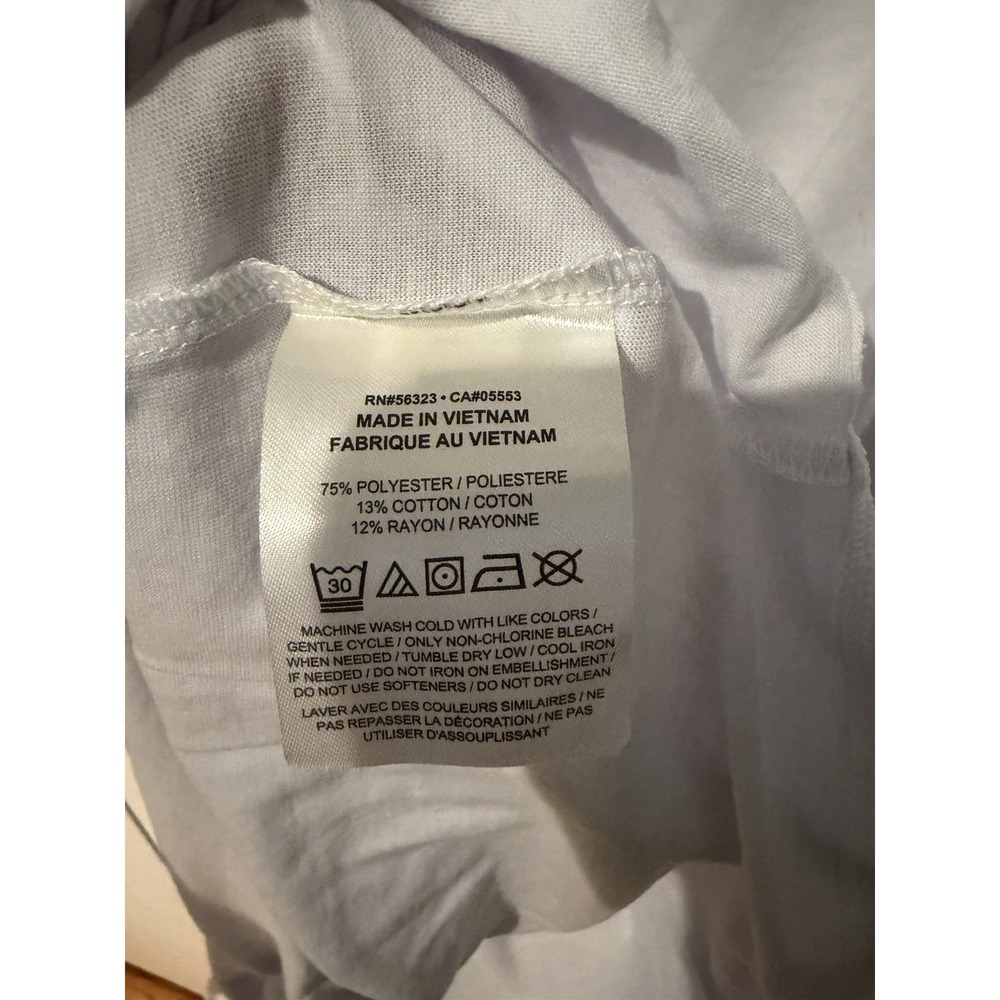 Nike Tshirt Mens White XXL Strength Dri-Fit Graphic Training Active Gym NEW - Picture 3 of 4